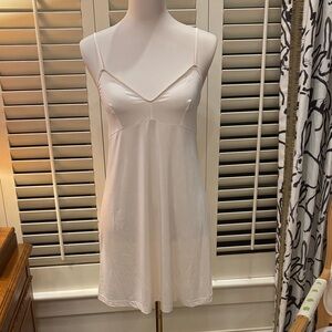 Elegant White Slip Dress